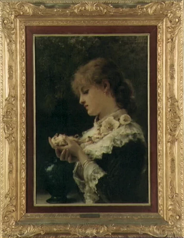 Edoardo Tofano-53-Ritratto di donna - Museo di Capodimonte, Napoli